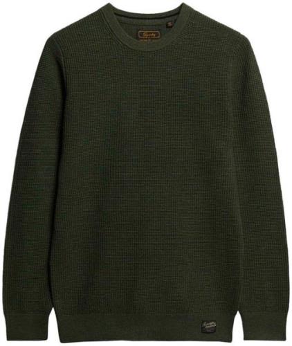 Superdry Gebreide trui TEXTURED CREW KNIT JUMPER