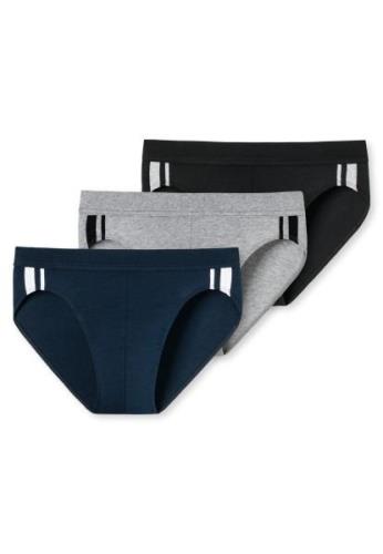 Schiesser Rio-slip "95/5" met zachte, tonale tailleband (Set van 3)