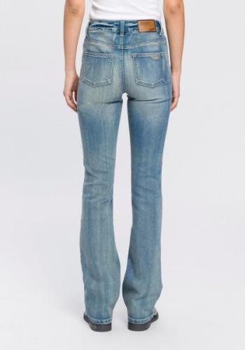 Arizona Bootcut jeans Baby Bootcut licht uitlopende broekspijpen, hoge...