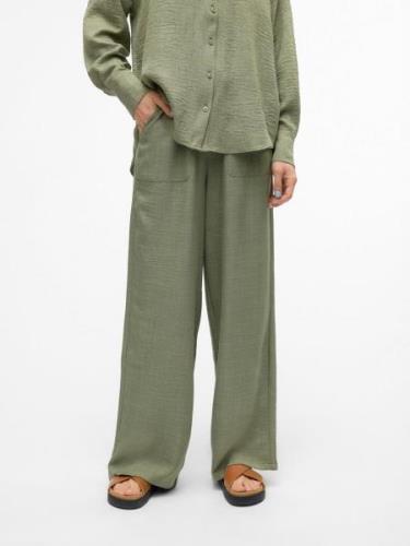 Vero Moda Comfortbroek VMMELANEY HW LOOSE PANT WVN GA NOOS