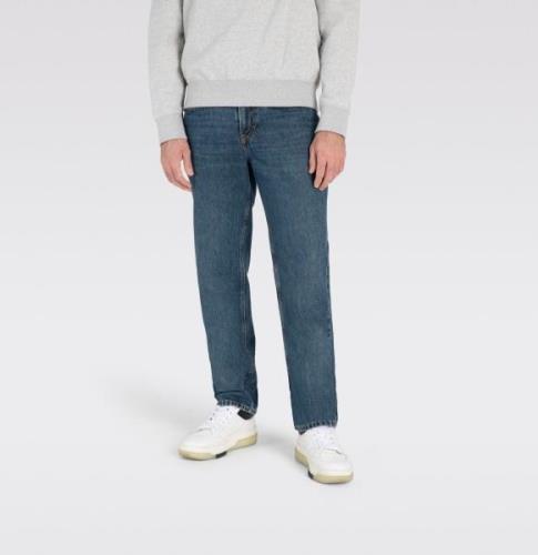 MAC 5-pocket jeans Rick met contrasterende stiksels