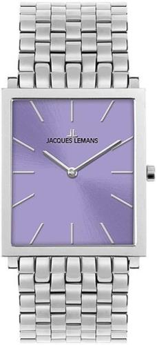 Jacques Lemans Kwartshorloge Nizza Horloge, dameshorloge, stalen armba...