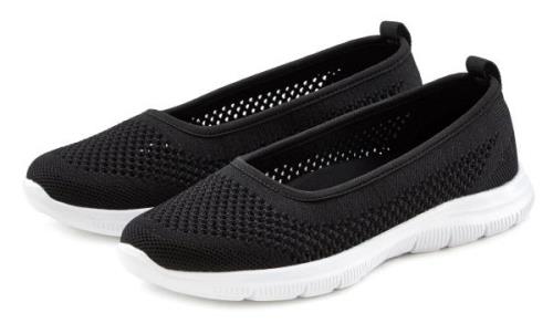 Lascana Sneaker-ballerina’s ultralichte slipper, slip-on sneaker, vrij...