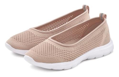 Lascana Sneaker-ballerina’s ultralichte slipper, slip-on sneaker, vrij...