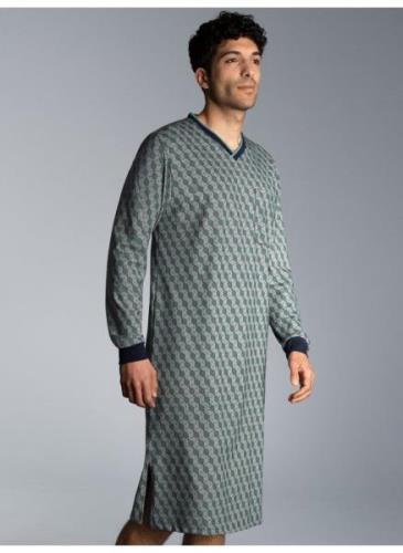 Trigema Pyjama TRIGEMA Nachthemd met Allover-print (1-delig)