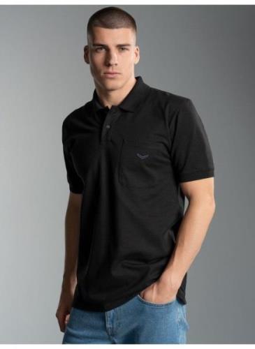 Trigema Poloshirt TRIGEMA poloshirt met borstzak (1-delig)