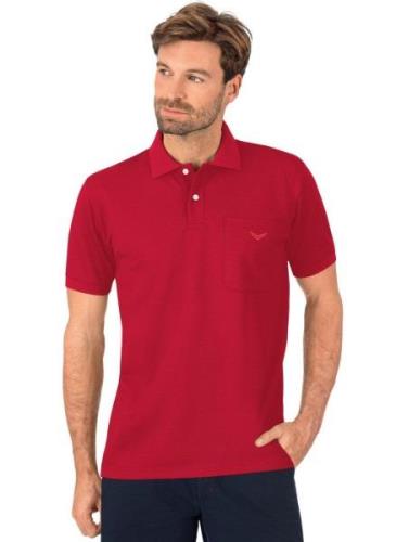 Trigema Poloshirt TRIGEMA poloshirt met borstzak (1-delig)