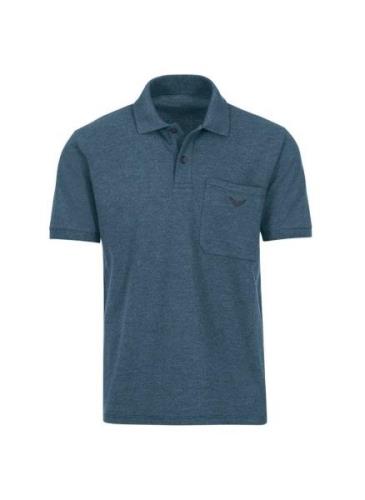 Trigema Poloshirt TRIGEMA poloshirt met borstzak (1-delig)