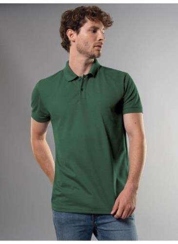 Trigema Poloshirt TRIGEMA slim fit poloshirt van DELUXE-piqué (1-delig...