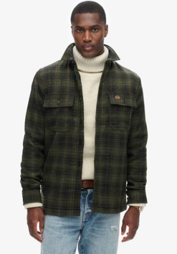 Superdry Overhemd met lange mouwen Wool Miller Overshirt