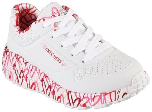 Skechers Sneakers UNO LITE , veterschoen met bedrukte zool, maat sjabl...