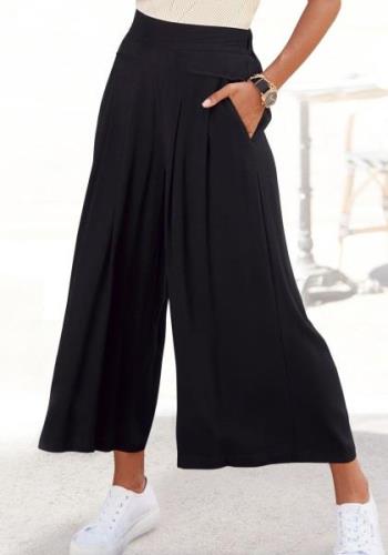 Lascana Culotte met zakken, wijd been, luchtige viscose. zomers, modie...