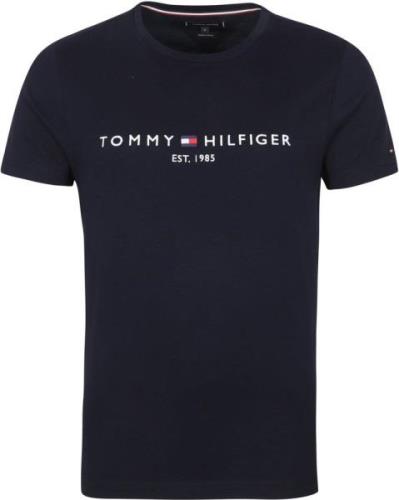 Tommy Hilfiger Logo T-shirt Donkerblauw