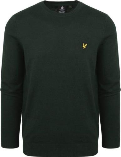 Lyle & Scott Trui Donkergroen