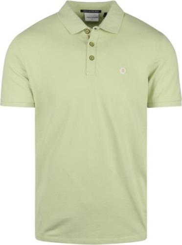 No Excess Polo Pique Mintgroen