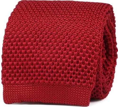 Suitable Knitted Stropdas Rood TK-04 -
