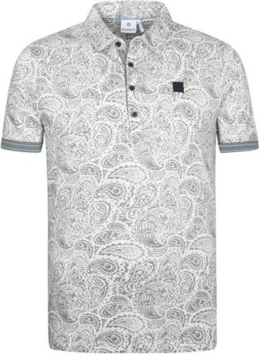Blue Industry M25 Polo Paisley Groen