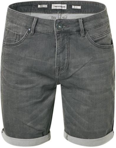 No Excess Short Jog Denim Grijs