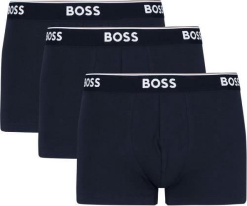 BOSS Korte Boxershorts Power 3-Pack Donkerblauw 480