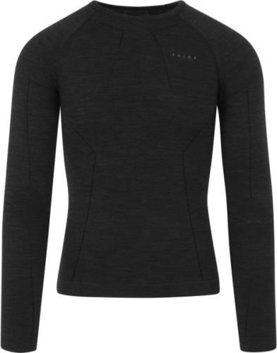 Falke Thermoshirt Wolmix Zwart