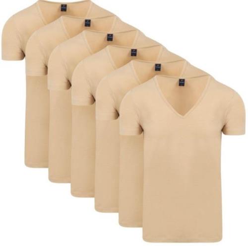 Suitable Vitaru Onzichtbaar Ondershirt Diepe V-Hals 6-Pack