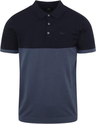 Petrol Polo Knitwear Blauw