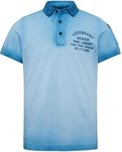 PME Legend Polo Logo Blauw