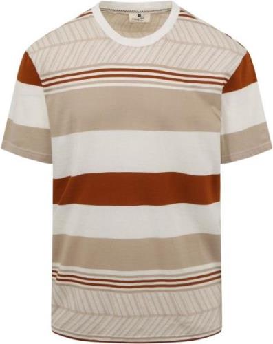 Anerkjendt Kikki T-shirt Strepen Beige