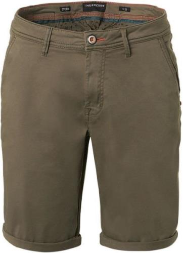 No Excess Short Chino Stretch Groen