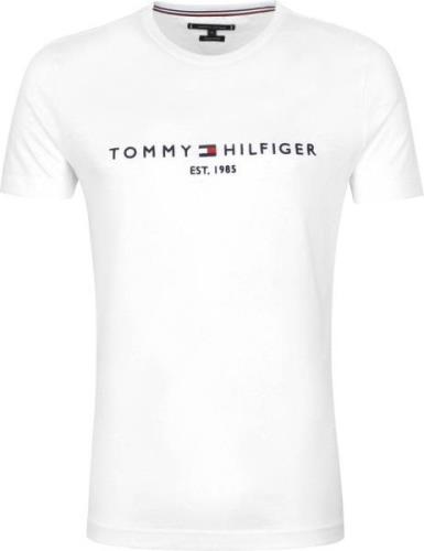 Tommy Hilfiger Logo T-shirt Wit