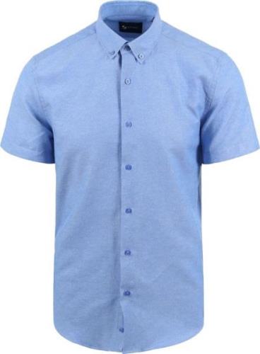 Suitable Short Sleeve Overhemd Blauw