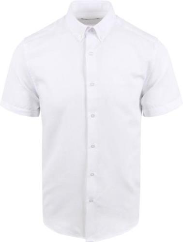 Suitable Short Sleeve Overhemd Wit