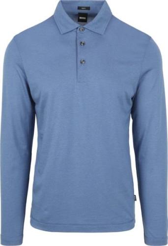 BOSS Pleins 24 Poloshirt Blauw