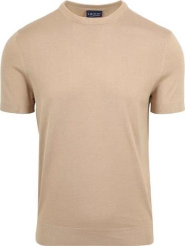 Suitable Knitted T-shirt Beige