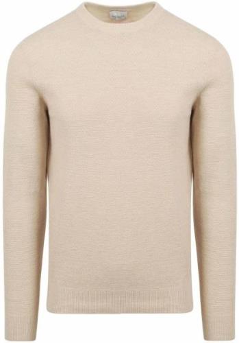 Profuomo Pullover Textured Ecru