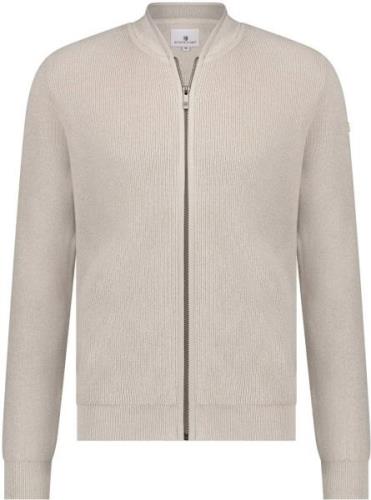 State Of Art Vest Zip Beige