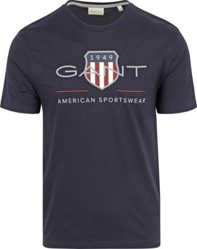 Gant T-shirt Logo Navy