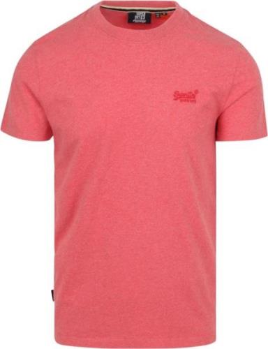 Superdry Classic T-Shirt Melange Roze