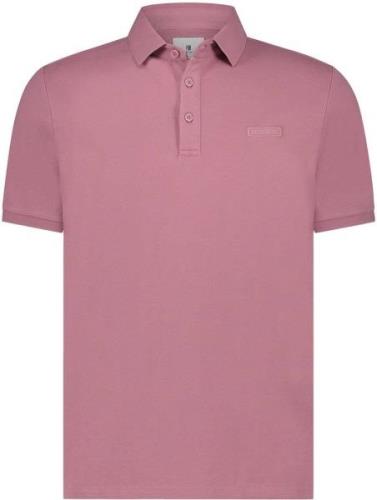 State Of Art Piqué Polo Roze