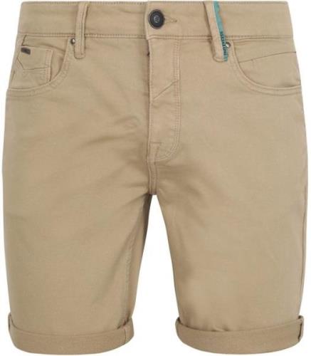 No Excess Denim Short Beige