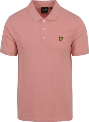 Lyle and Scott Polo Plain Roze