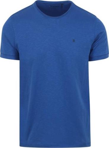 No Excess T-Shirt Slubs Blauw