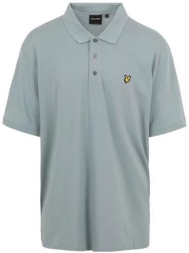 Lyle and Scott Plussize Polo Slate Blauw