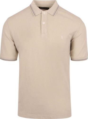 Marc O'Polo Poloshirt Solid Overdye Ecru