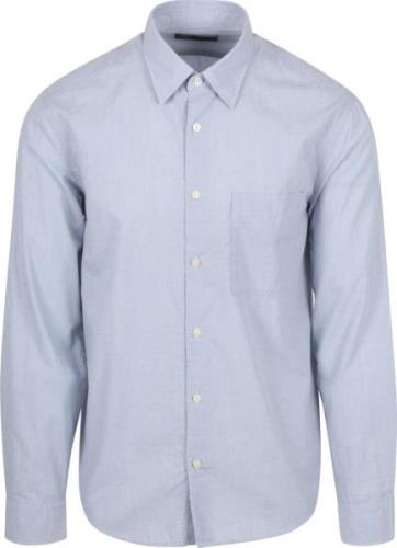 Marc O'Polo Overhemd Soft Blauw