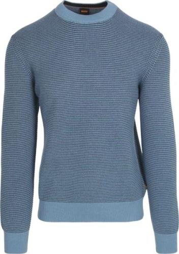 BOSS Pullover Amercury Blauw