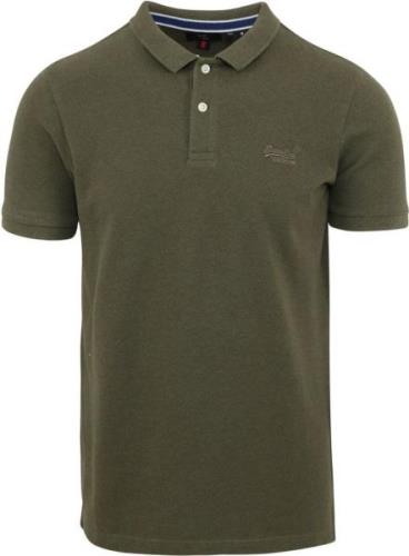 Superdry Classic Pique Polo Groen