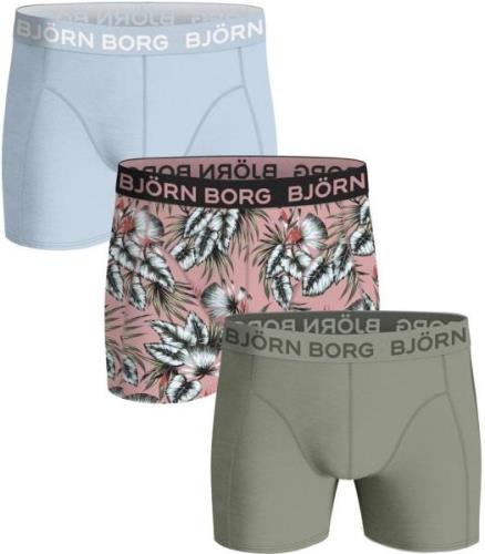 Björn Borg Boxershorts 3-Pack Multicolour