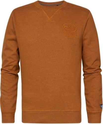 Petrol Sweater Austin Melange Geel