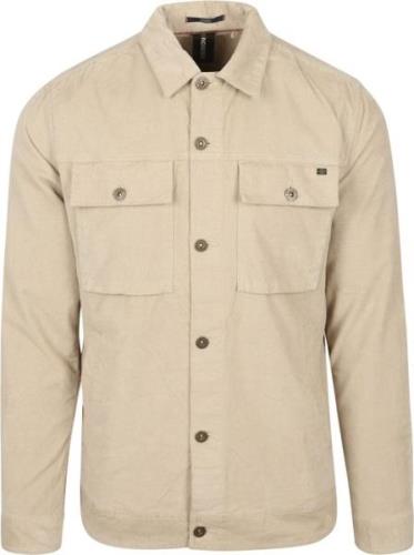 No Excess Overshirt Beige